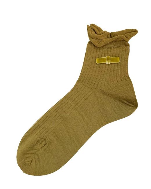 Antipast Green Knitted Socks