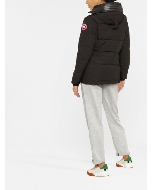 Canada Goose Chelsea Parka Coat in het Black