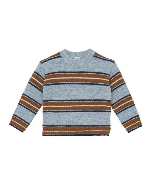 Bonton Blue Milton Stripes Sweater