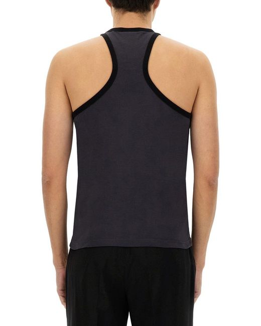 Courreges Black Top Scuba for men