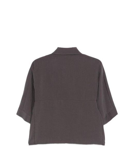 Alysi Gray Short-Sleeve Shirt