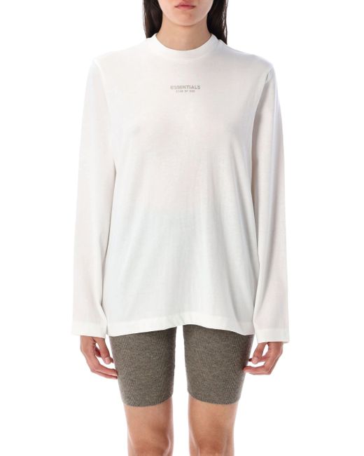 Essentials x Fear Of God Essentiële Angst Voor God T Shirts En Polos in het White