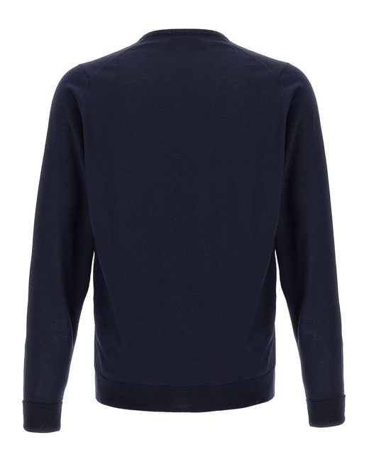 John Smedley Bobby Sweaters And Cardigans Blue for men