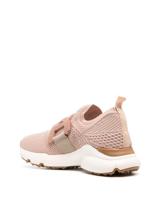 Tod's Pink Technical Fabric Sneaker