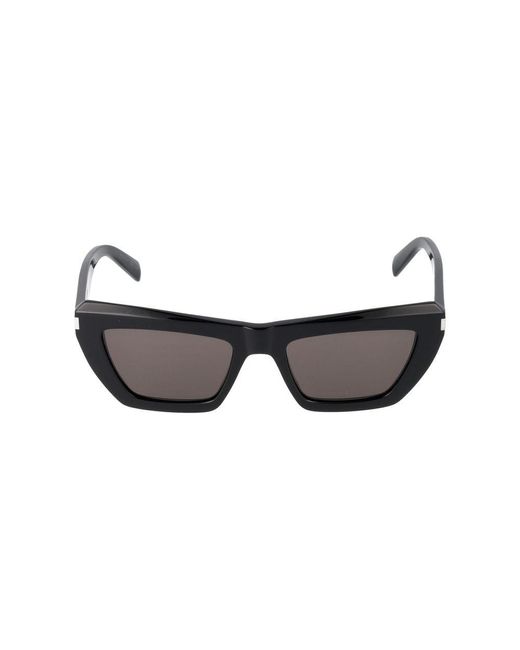 Occhiali Da Sole Sl 467 /19/145 di Saint Laurent in Black da Uomo