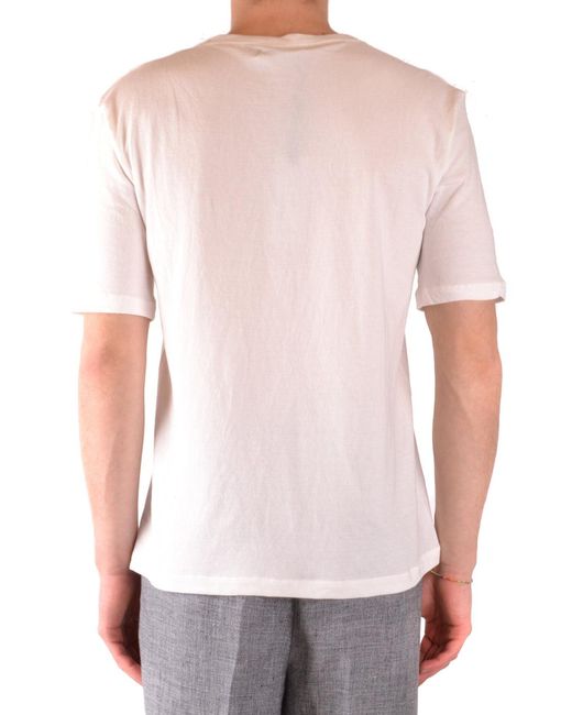 Laneus T-shirt Wit in het White voor heren