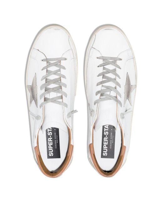 Golden Goose Deluxe Brand Super-Star Sneakers in het White voor heren