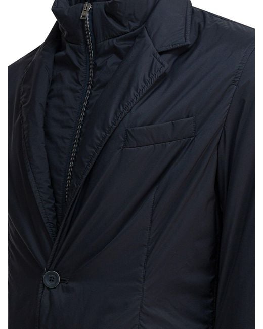 Herno Ecoage-blazer in het Blue
