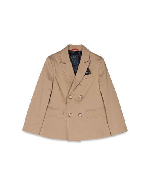 Fay Natural Double Breasted Jacket