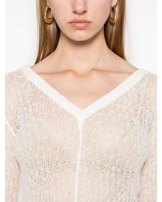 Séfr White Maeve Top