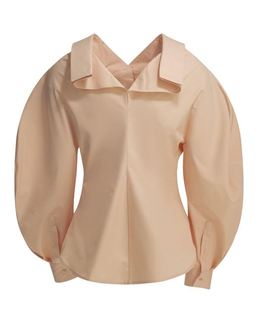 Givenchy Natural "Cut-Out" Casual Shirt