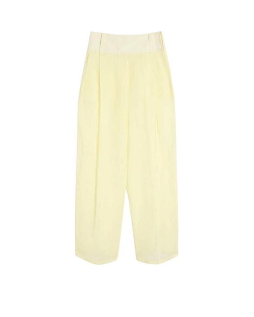 Sportmax Black Spsfavetta Trousers With Inserts