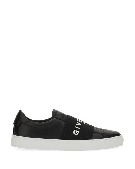Givenchy Black Low Top Sneaker With Logo for men