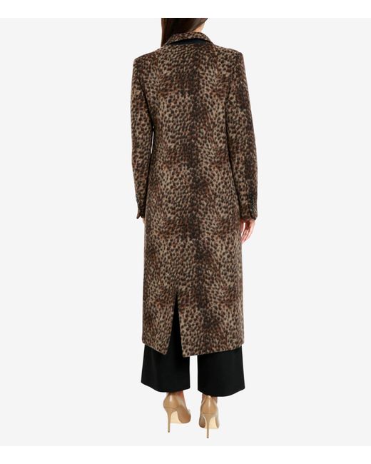 Abrigos manchados MSGM de color Brown