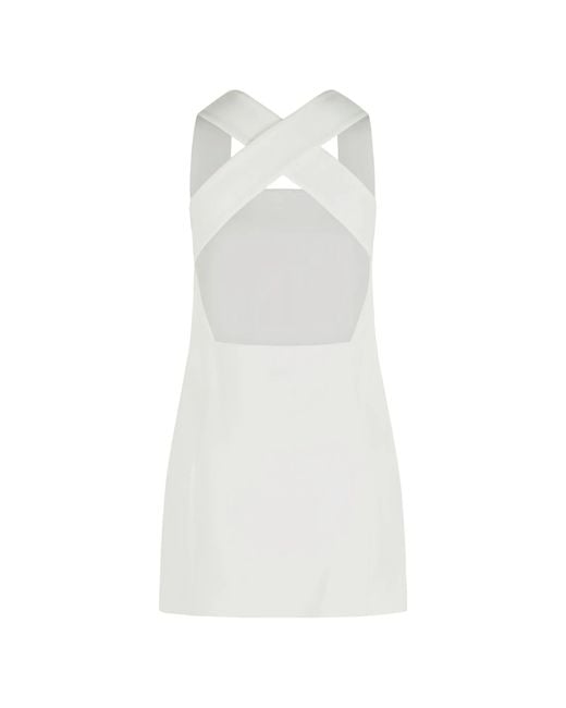 Khaite White Mella Dress