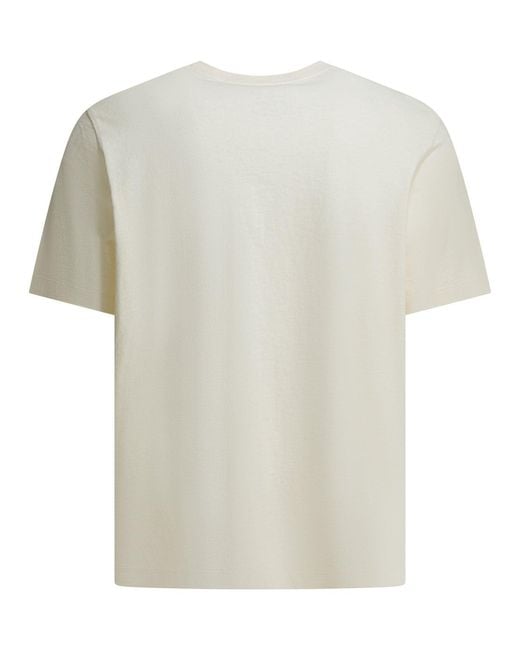 Patagonia White Cotton T-Shirt for men
