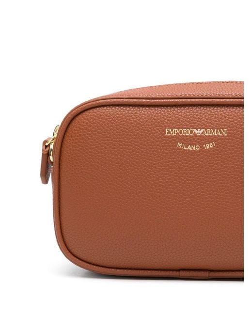 Emporio Armani Brown Myea Camera Bag