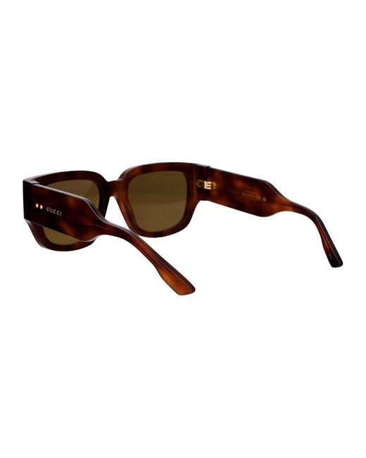 Gucci Brown Sunglasses for men