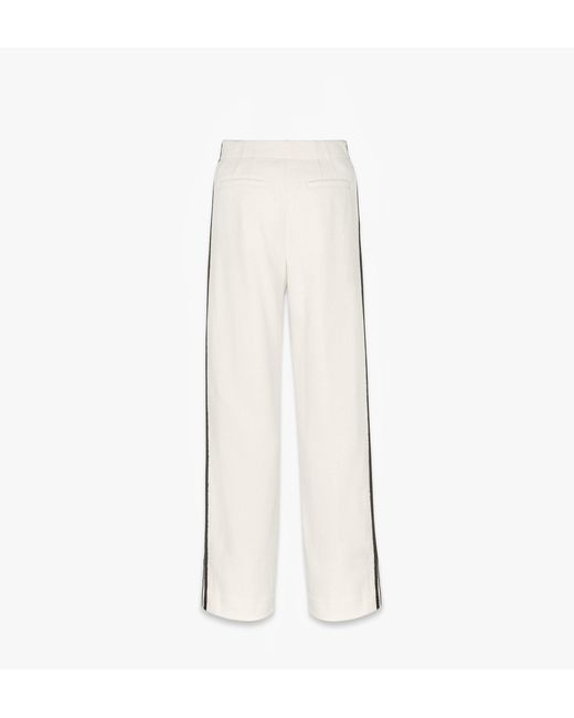 MCM White Trousers