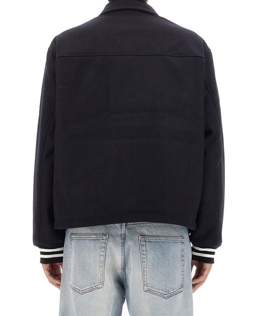 Aries Blue Varsity Jacket
