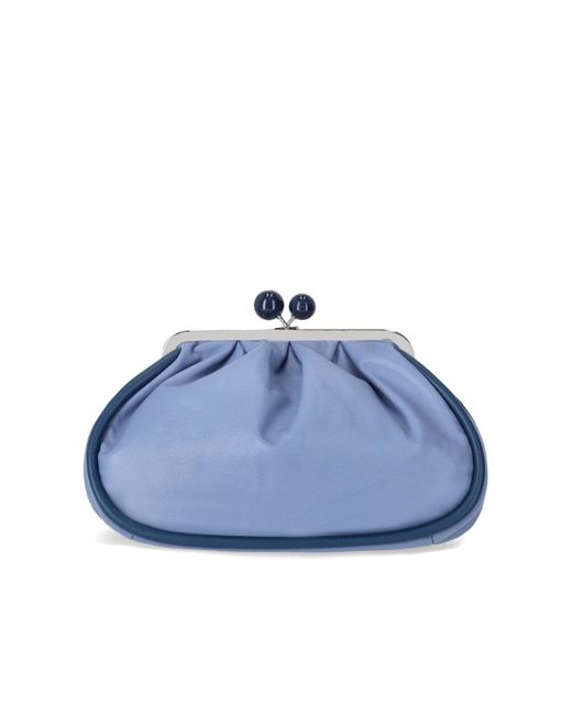 Pasticcino Lisotte Medio Aviio Clutch Borse di Weekend by Maxmara in Blue