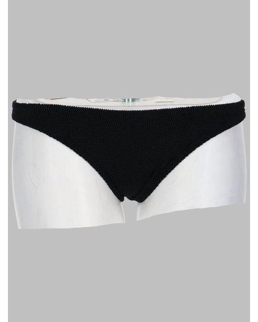 Mc2 Saint Barth Black Slip Bikini Cheeky "Naomi"
