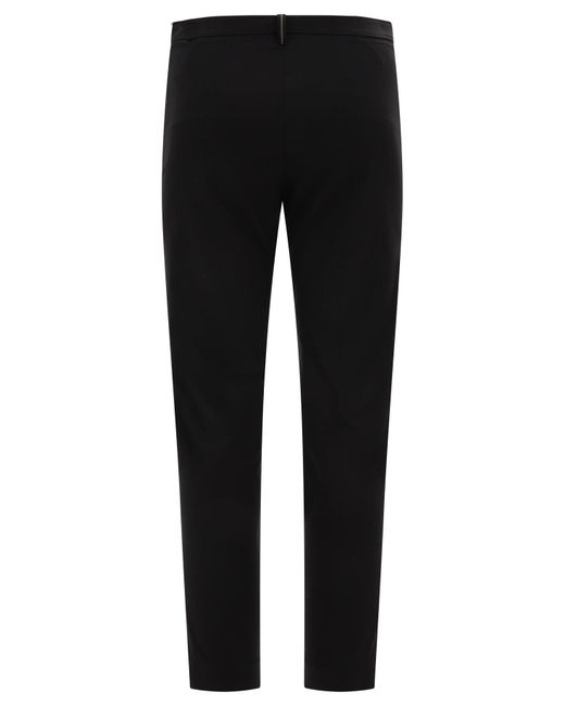 Pantaloni Capri con monili di Brunello Cucinelli in Black