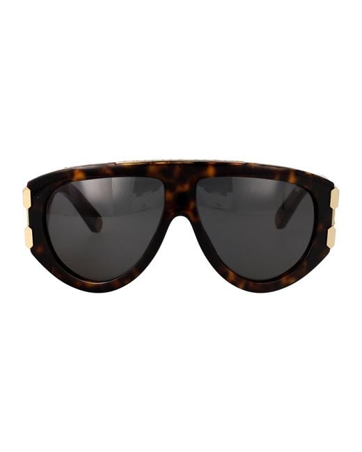 Philipp Plein Black Sunglasses
