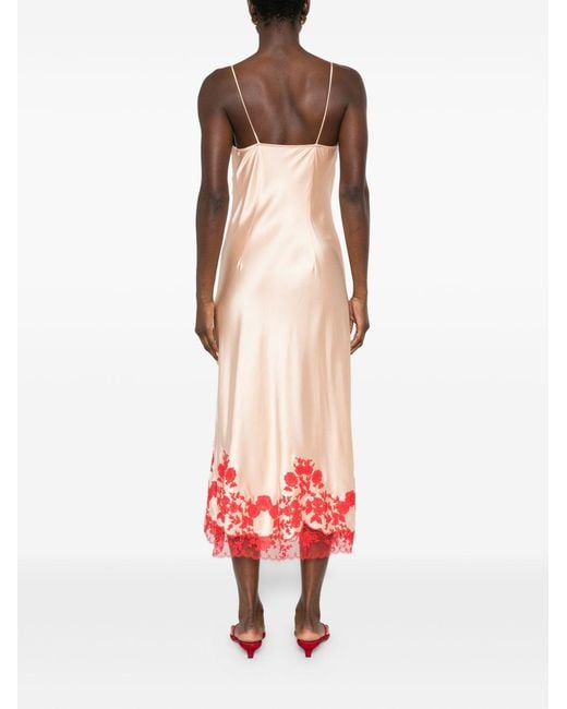 Ermanno Scervino Embroidered Long Dress