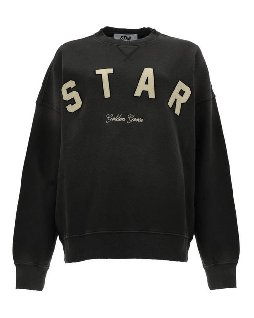 Golden Goose Deluxe Brand Black Classic Sweatshirt For