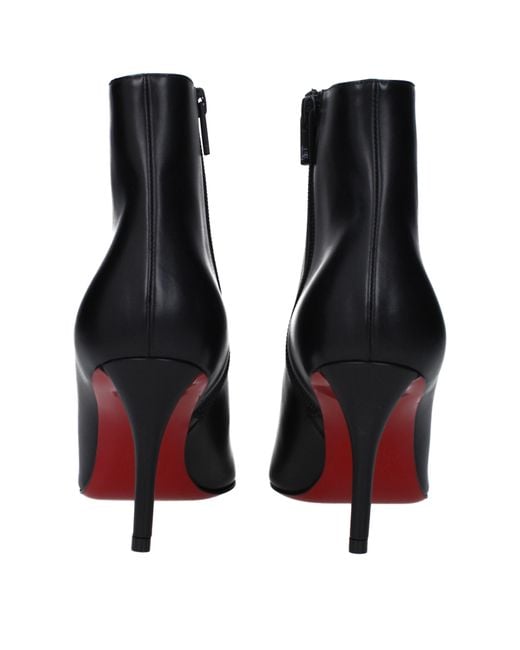 Louboutin Black Stivaletti Apostropha Donna Pelle Nero for men