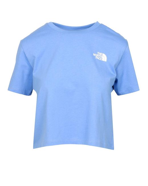 The North Face Blue T Shirts And Polos
