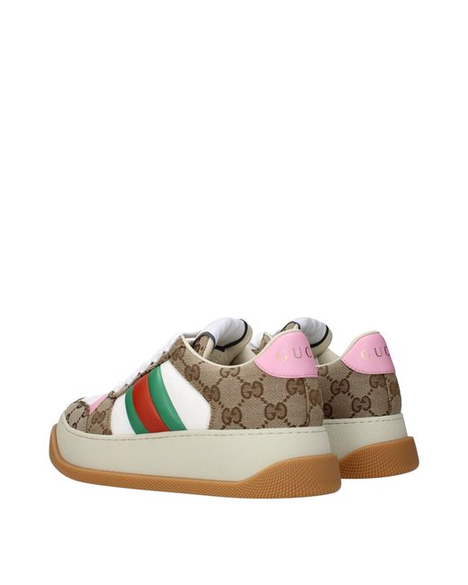 Gucci Multicolor Sneakers Fabric