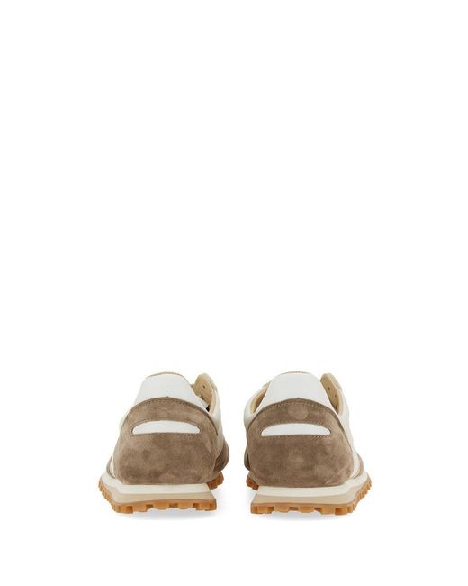 Spalwart White Marathon Trail Low Sneaker