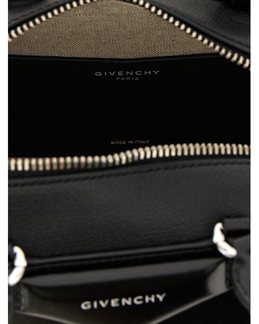 Givenchy Black 'Antigona East-West' Small Handbag