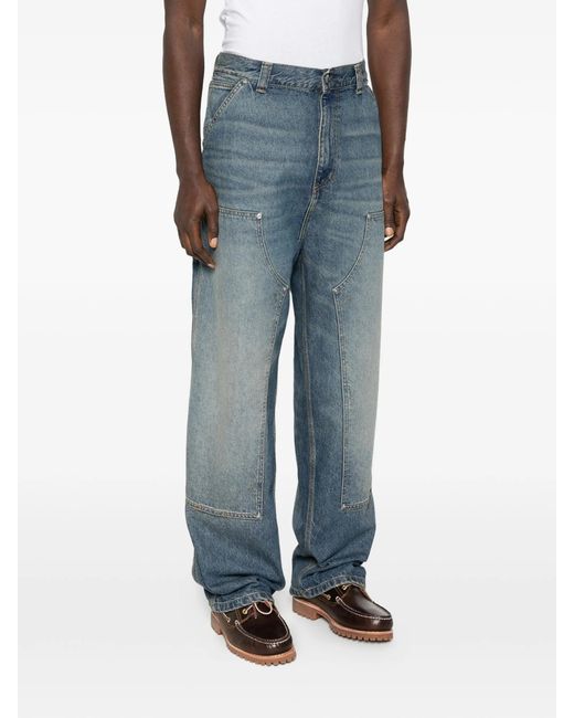 Carhartt Blue Og Double Knee Pant