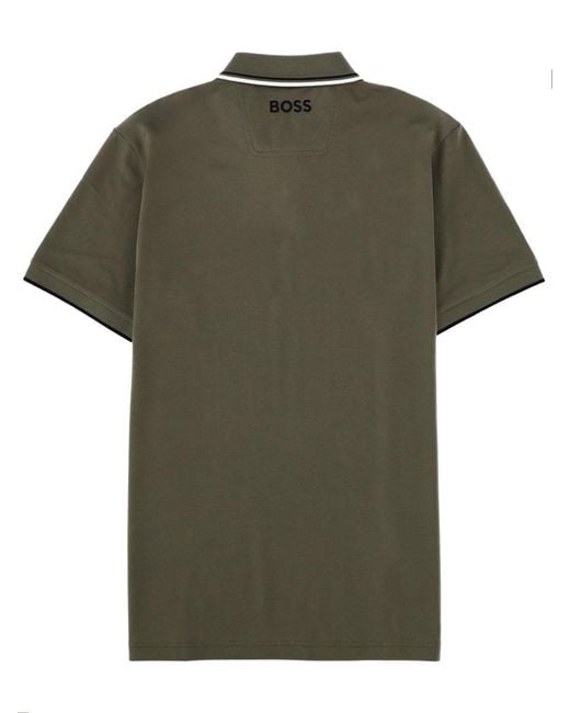 Boss Green Cotton Blend Polo for men