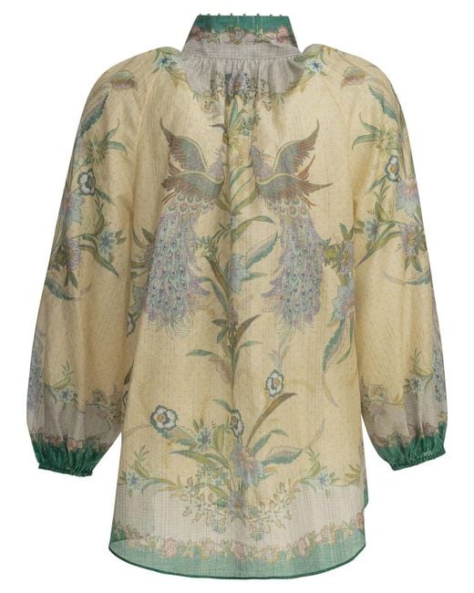Zimmermann Green "Indra" Casual Shirt