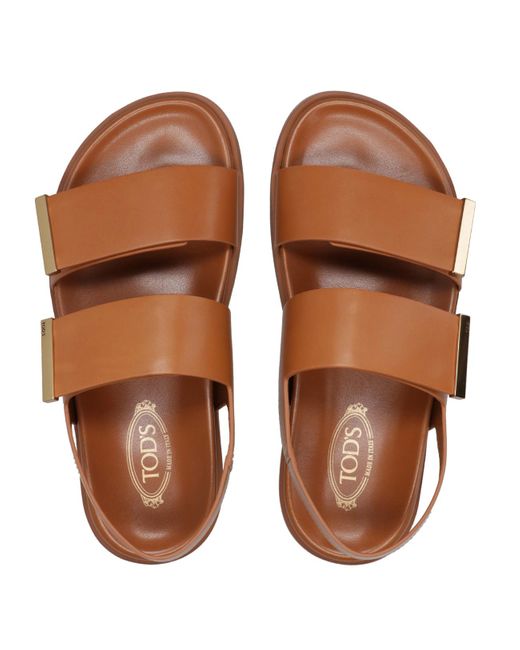 Tod's Brown Sandals