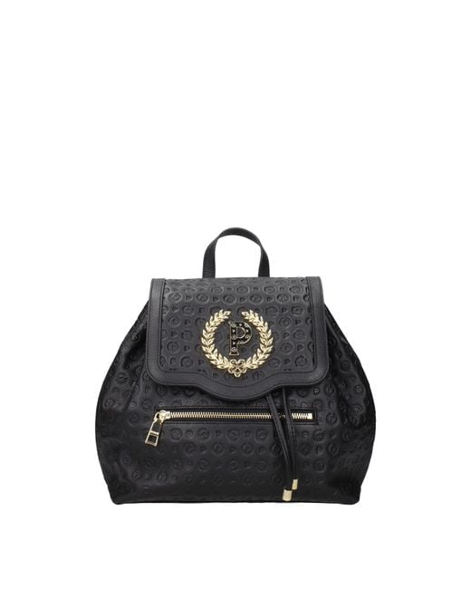 Pollini Black Zaini E Marsupi Donna Pelle Nero