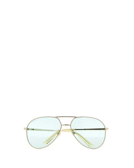 Gucci White Occhiali Da Sole for men