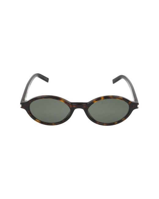 Saint Laurent Sonnenbrille SL 751 Jeanne 002 Havanna Havanna Gray /19/140 in Green für Herren