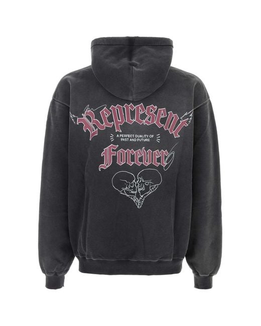 Represent Gray Slate Cotton Sweatshirt