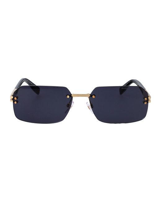 Marc Jacobs Blue Rectangular Sunglasses Marc 902/S Rhl