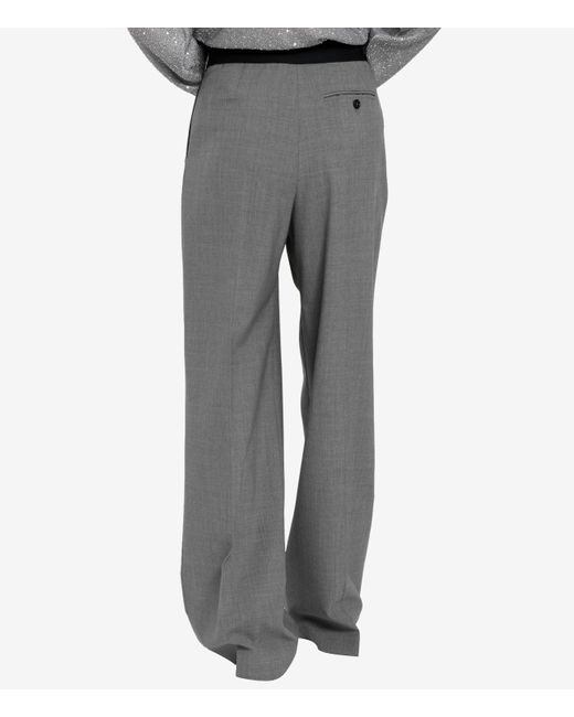 MSGM Gray Trousers