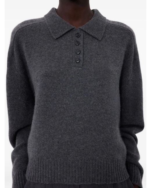 Loulou de Saison Gray Homere Lds Boxy Sweater