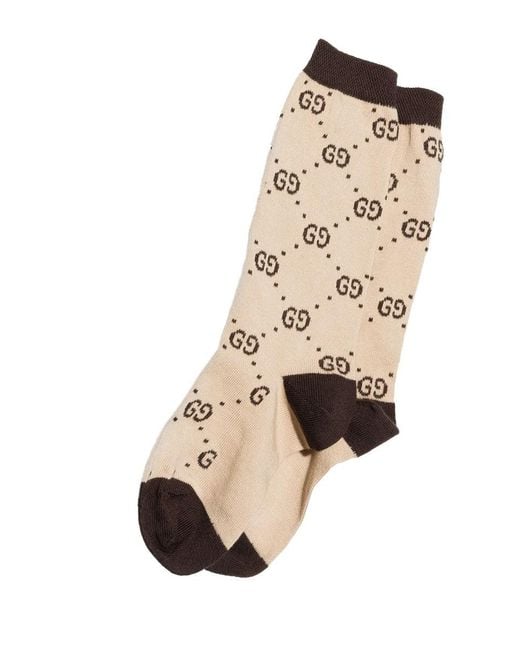 Gucci Natural Logginasoft Socks