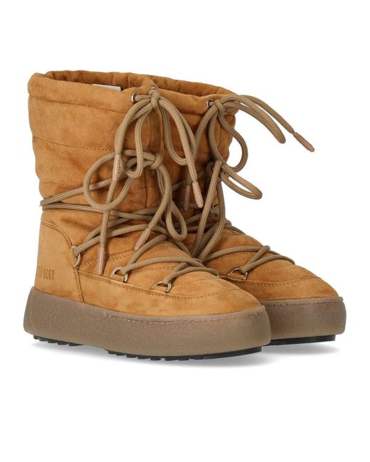 Moon Boot Brown Ltrack Camel Snow Boot