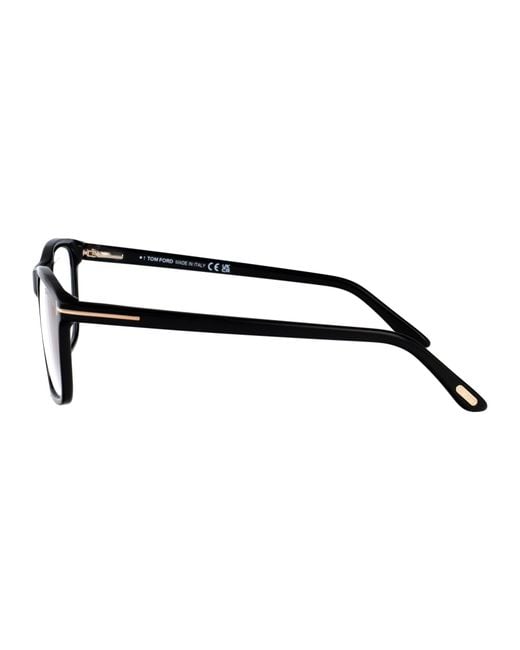Tom Ford Black Acetate Glasses for men