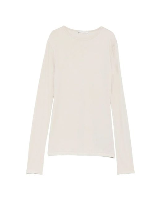 Entire studios White Sheer Long Sleeve